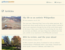 Tablet Screenshot of guillaumepaumier.com